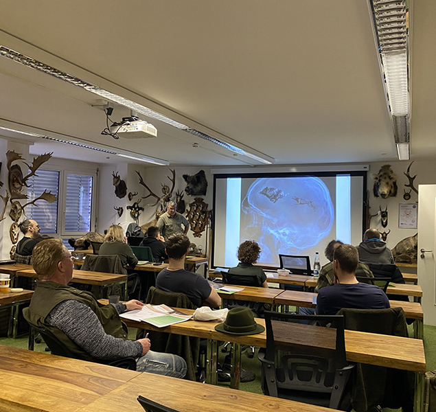 Jagdschulraum der Jagdschule Waidmanufaktur zur Schulung