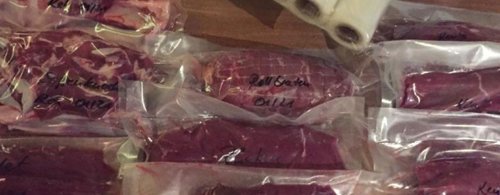 Wildbret zerwirken – vakuumiertes Fleisch
